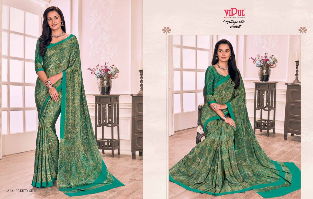 Vipul Fashion Heritage Silk 35721 