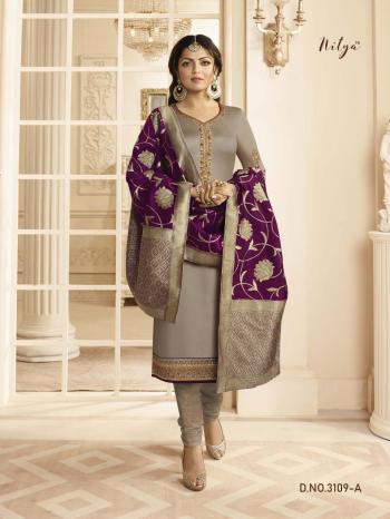  LT Fabrics Nitya 3109 Colors Jacquard Dupatta 