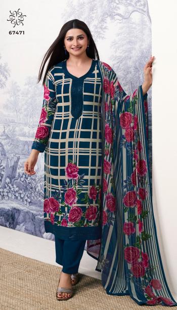  VINAY FASHION SILKINA ROYAL CREPE VOL-44 67471 TO 67480