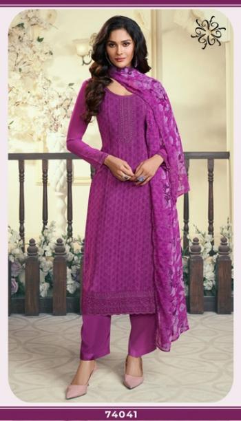  VINAY FASHION KULEESH SILKINA - ROYAL CREPE 47 74041-74048