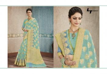  LT Fabrics Banarasi Silk 22001 22010 Series