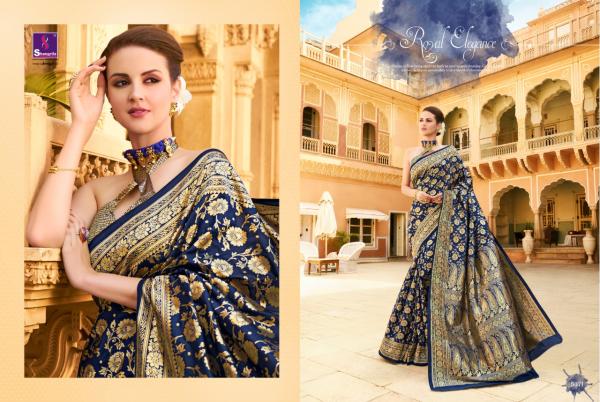 Buy Kalanidhi Sarees Printed Paithani Jacquard Multicolor Sarees Online @  Best Price In India | Flipkart.com