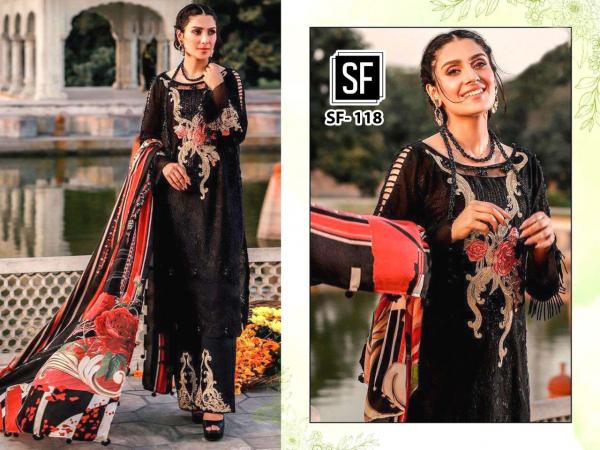 Pakistani Designer Suit SF-118 Design 