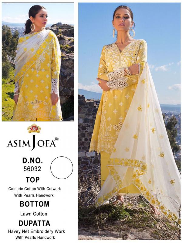 Asim Jofa Super Hit 56032 Dress Material  