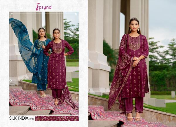 Psyna Silk India 1001-1006 Series 
