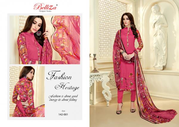 Belliza Designer Shabana 142-001 to 142-010 Series  