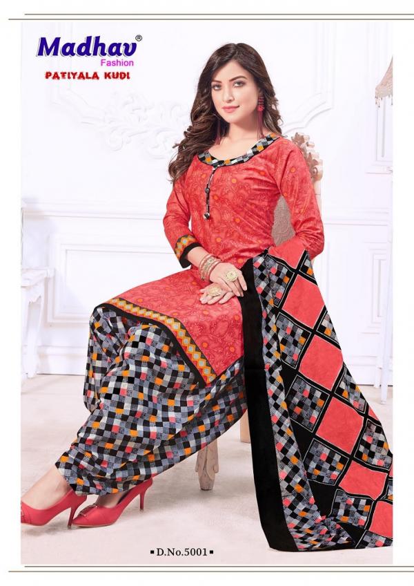 Madhav Fashion Patiyala Kudi 5001-5010 Series  
