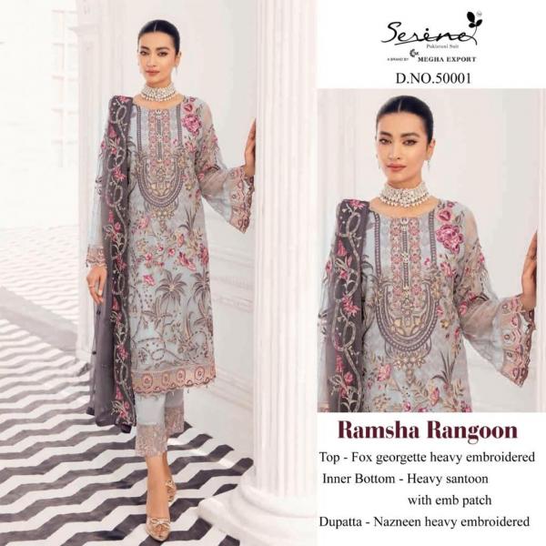 Serine Ramsha Rangoon 50001-50005 Series 