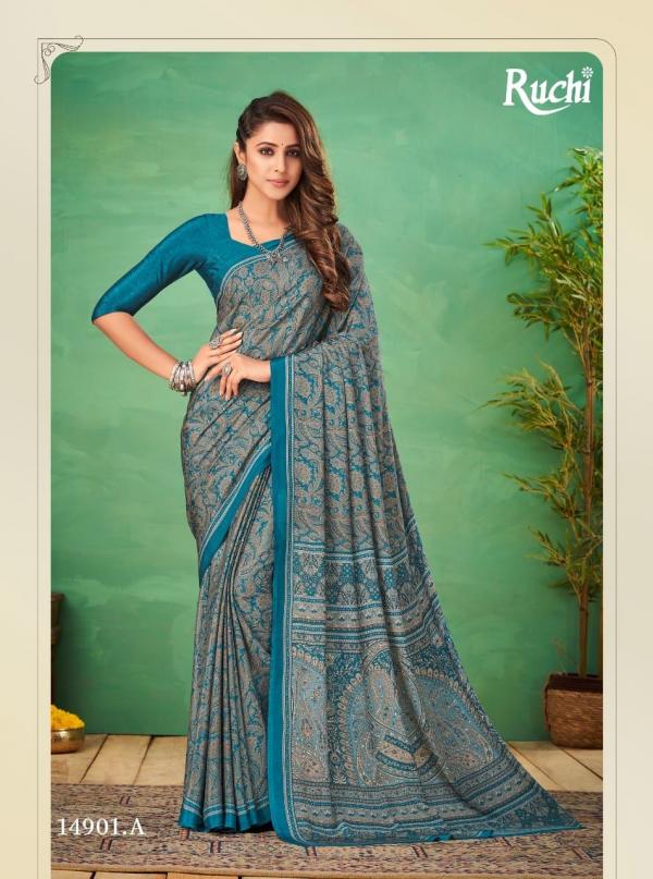 Ruchi Saree Vivanta Silk 11th Edition 14901-14908 Series Colors  