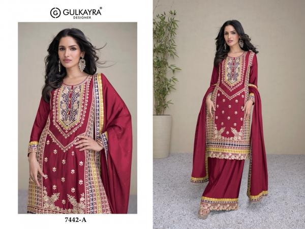 GULKAYRA DESIGNER AMAYRA 7442A-7442C 