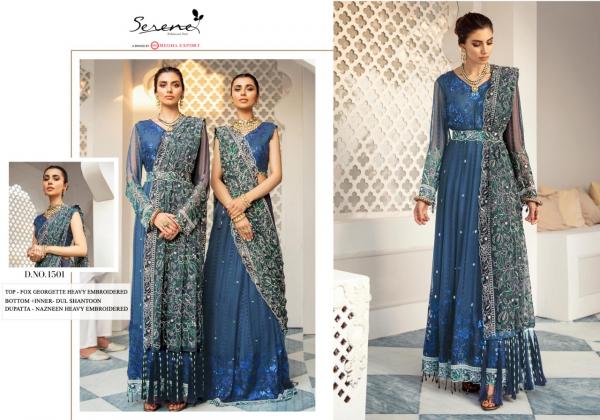 Serene Pakistani Suits Naqsh 1501-1504 Series 