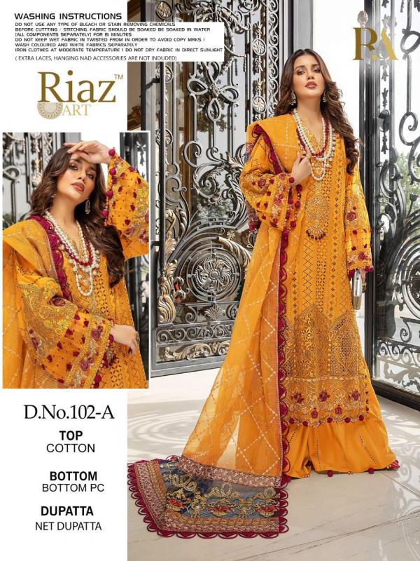 Riaz Art Pakistani Suits 102 Colors  