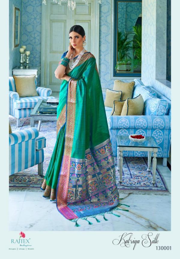 Rajtex Saree Katriya Silk 130001-130006 Series  