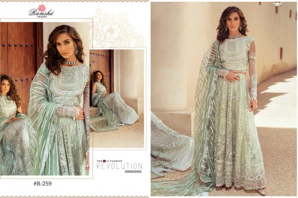 Ramsha Mushq Bridal Collection R-257-R-261 Series 
