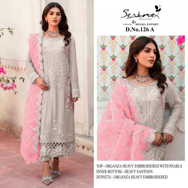 Serine Pakistani Suit S-126 Colors  