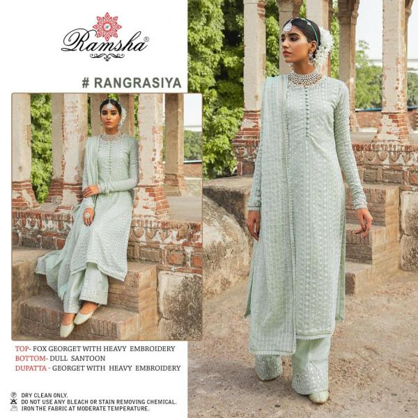 Ramsha Rangrasiya Designer Suits  