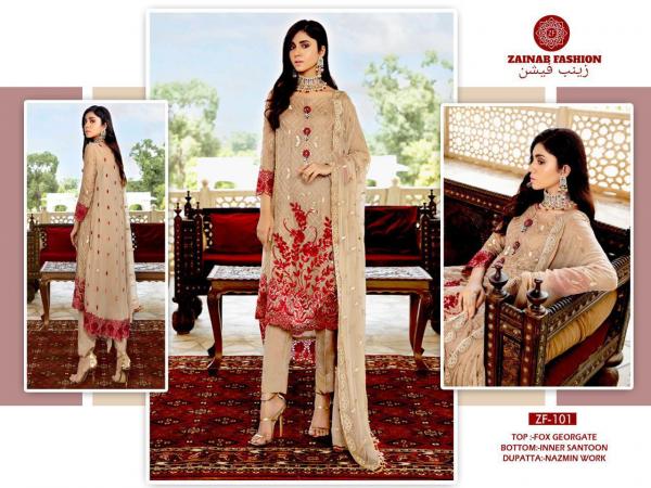 Zainab Fashion ZF-101 Salwar Kameez 