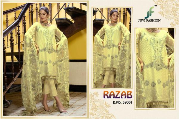 Juvi Fashion Razab Embroidered Collection Super Hit Designs 39001-39005 Series 