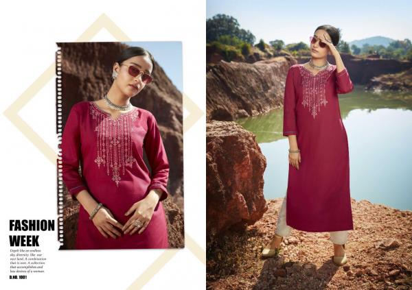 Kajree Fashion Kalaroop Lily Vol-18 1001-1008 Series 