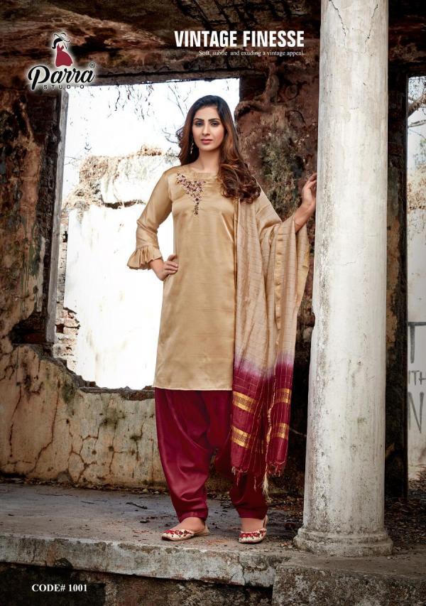 Parra Studio Fashion Patiyala Vol-1 1001-1006 Series