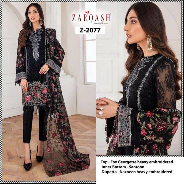 Khayyira Suits Zarqash Z-2077 Design  