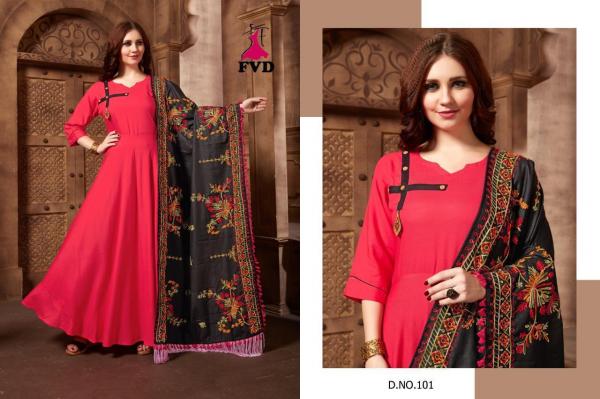 Fashion valley Dresses Shalni Vol-1 101-106 Series 