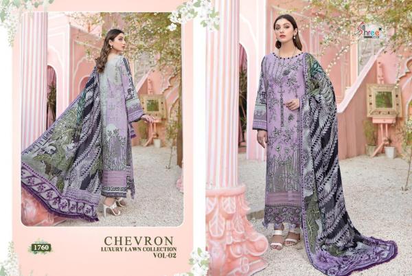 Shree Fabs Chevron Luxury Lawn Collection Vol-02 1760-1766 Series 