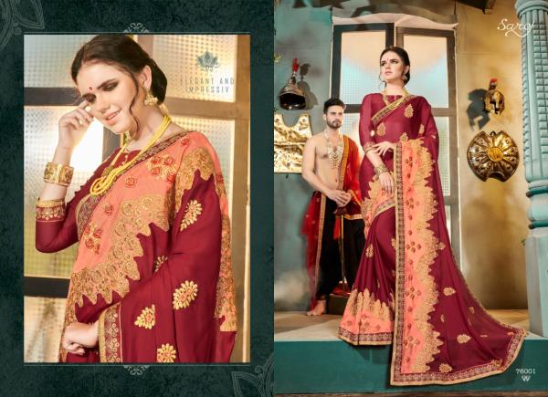 Saroj Saree Aashna 76001-76008 Series 