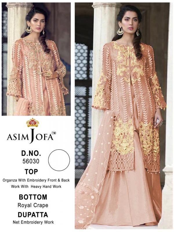 Asim Jofa Super Hit 56030 Dress Material  