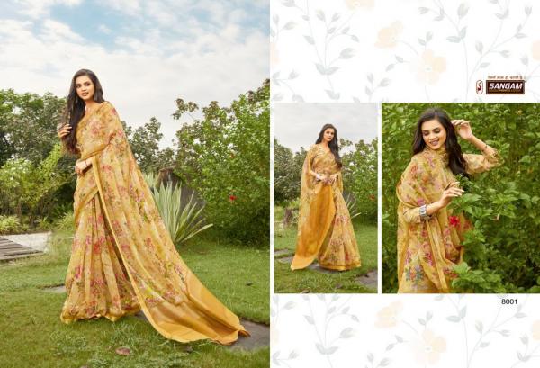 Sangam Prints Nupur 8001-8006 Series  