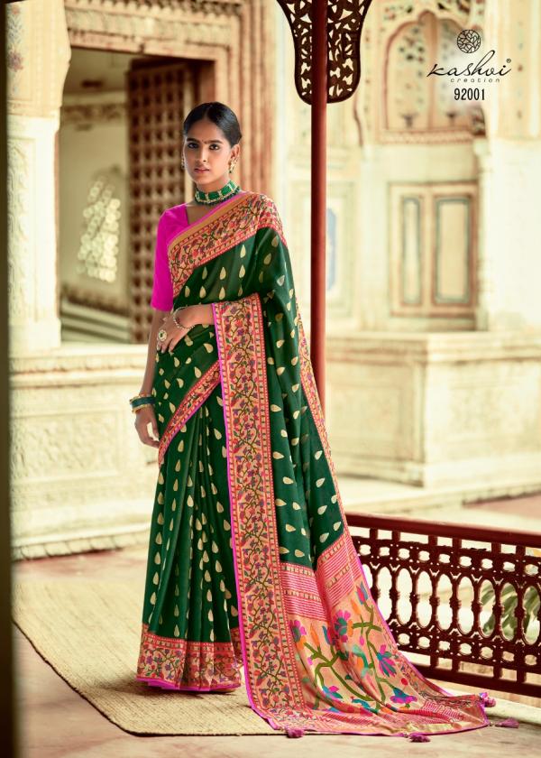 Kashvi Creation Paithani Silk 92001-92010 Series  