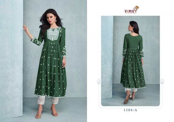 Vamika Nx Aadhira Vol-2 1104 Colors  