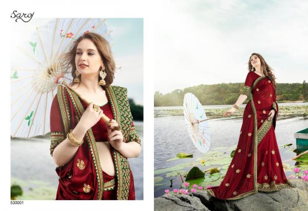 Saroj Sarees Rubina 530001-530006 Series  