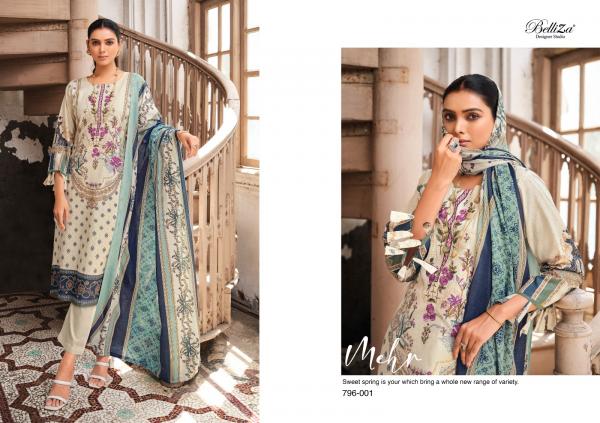 Belliza Designer Naira Vol-10 796-001 to 796-010 Series 