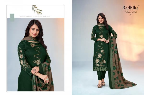 RADHIKA FASHION AZARA JIVIKA 1005-A TO 1005-D 