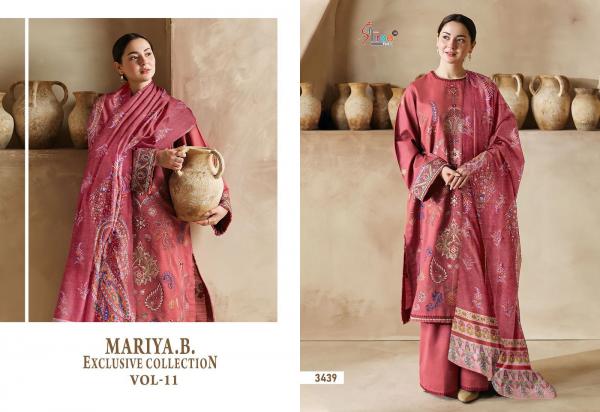 SHREE FABS MARIA B EXCLUSIVE COLLECTION VOL-11 3439 TO 3446 