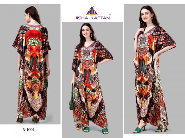 JISHA KAFTAN KAFTAN-E-NAZAKAT N-1001 TO N-1008 