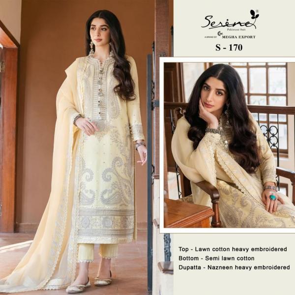 Serine Pakistani Suit S-170 Hit Design  