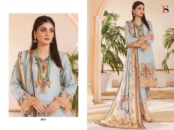DEEPSY SUITS FIRDOUS LAWN 24 5011 TO 5018 