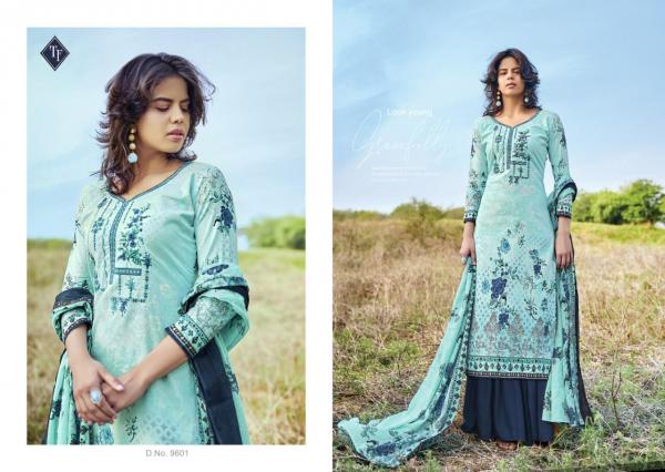 Tanishk Fashion Mehnaaz Cotton Mal Mal Dupatta Vol-6 9601-9610 Series 