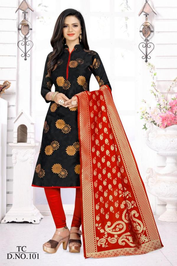 TC Banarasi Silk Dress Vol-1 101-112 Series 