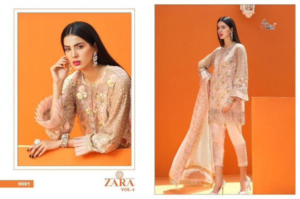 Shree Fabs Zara Vol-4 9001-9008 Series 