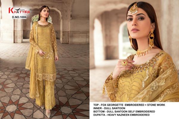 Khayyira Suits Zebtan Bridal Collection 1086-1089 Series  