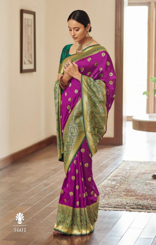 Rajyog Fabrics Anubhuti Silk 5601-5606 Series  