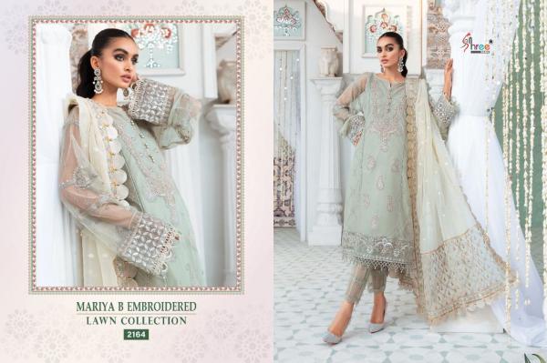 Shree Fab Mariya B Embroidered Lawn Collection 2164-2169 Series  