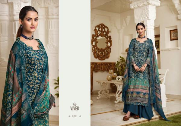Vivek Fashion Simran Vol-12 5201-5208 Series  