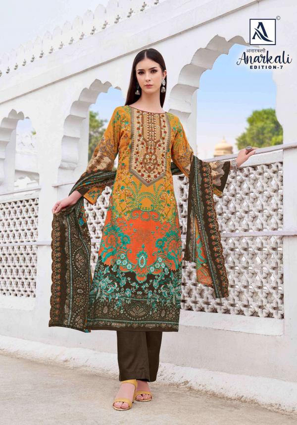 ALOK SUIT ANARKALI VOL-7 2031-847-01-2031-847-08 SERIES