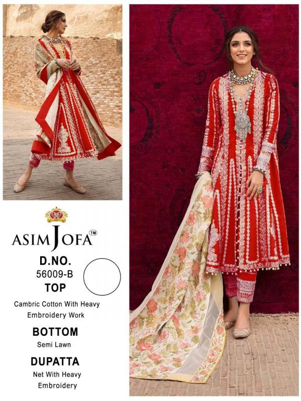 Asim Jofa Super Hit 56009-B Dress Material