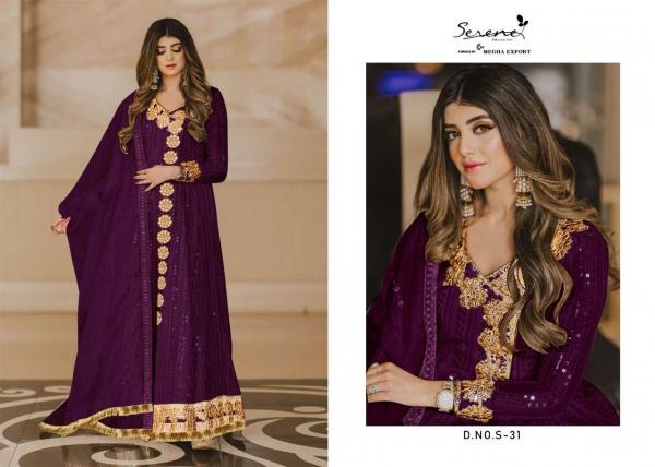 Serene Pakistani Suit Vol-3 S-31 Colors  