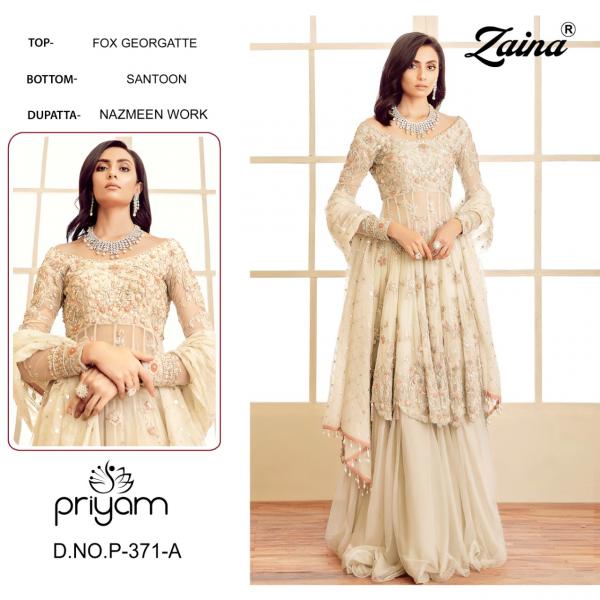 Priyam Fashion Zaina P-371 Colors  